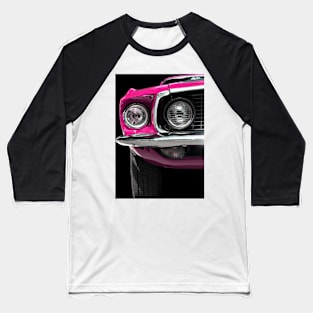 Classic Car Mustang Baseball T-Shirt